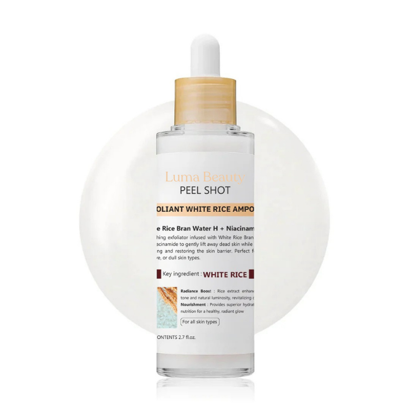 Duo di Fiale Illuminanti al Riso Peel Shot di Luma Beauty